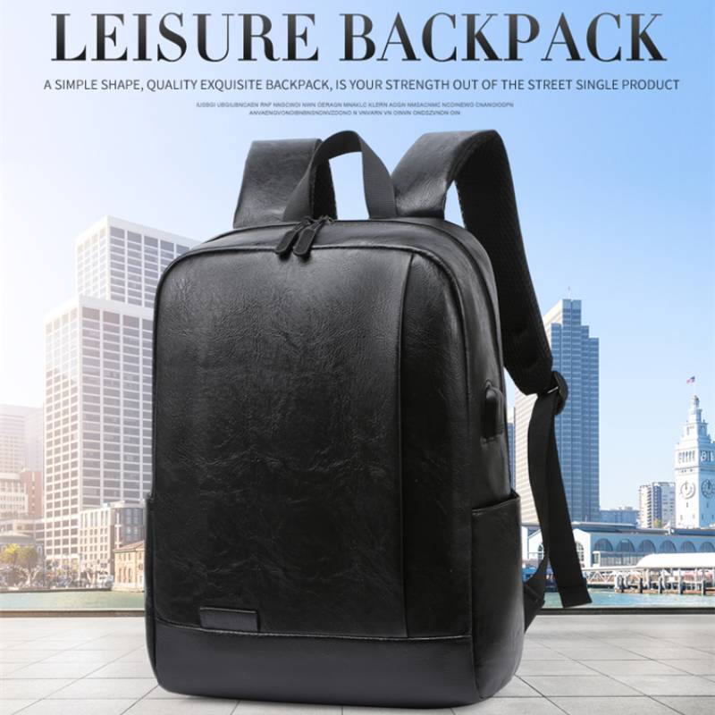 Men Fashionable Backpack PU Le - огляд і ціна Leather Briefcase