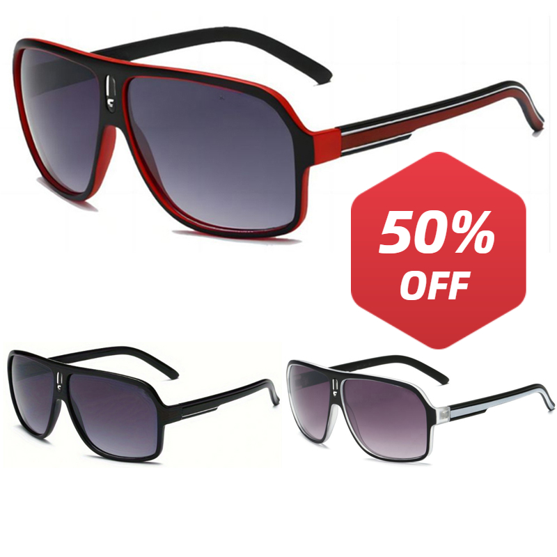 Large curved retro style fashi - огляд і ціна Sunglasses Uv400