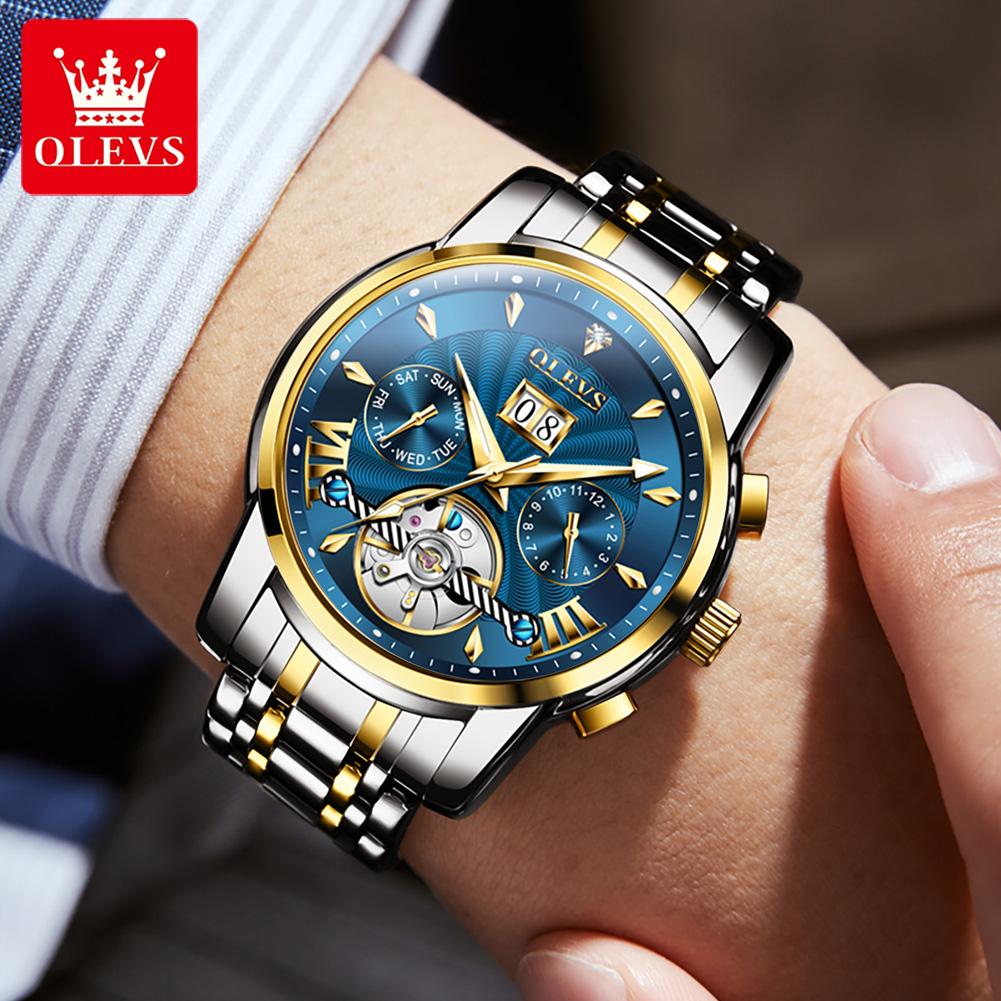 OLEVS Men Watches Luxury Fashi - огляд і ціна Luxury Watch Men
