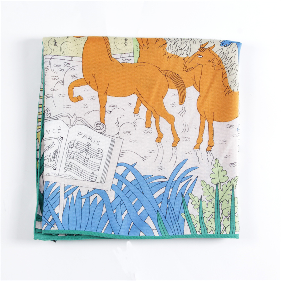POBING Silk Cashmere Scarf Wom - огляд і ціна Cashmere Scarf