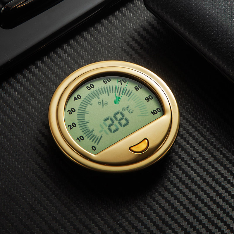 Mini Cigar Hygrometer Portable - огляд і ціна Premium Cigar Case