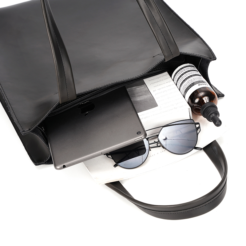 Minimalist Leather Handbag for - огляд і ціна Leather Briefcase
