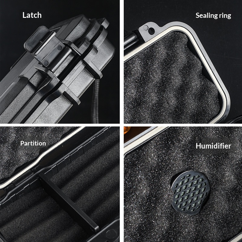 Portable Cigar Humidor With Hu - огляд і ціна Premium Cigar Case