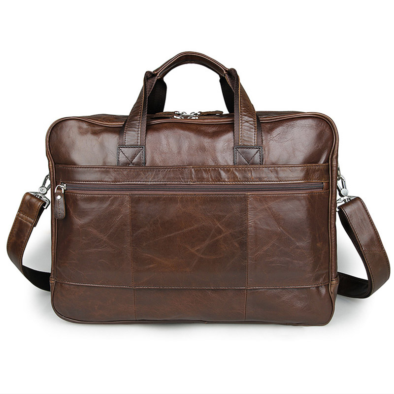 LACHIOUR Genuine Leather Men B - огляд і ціна Leather Briefcase