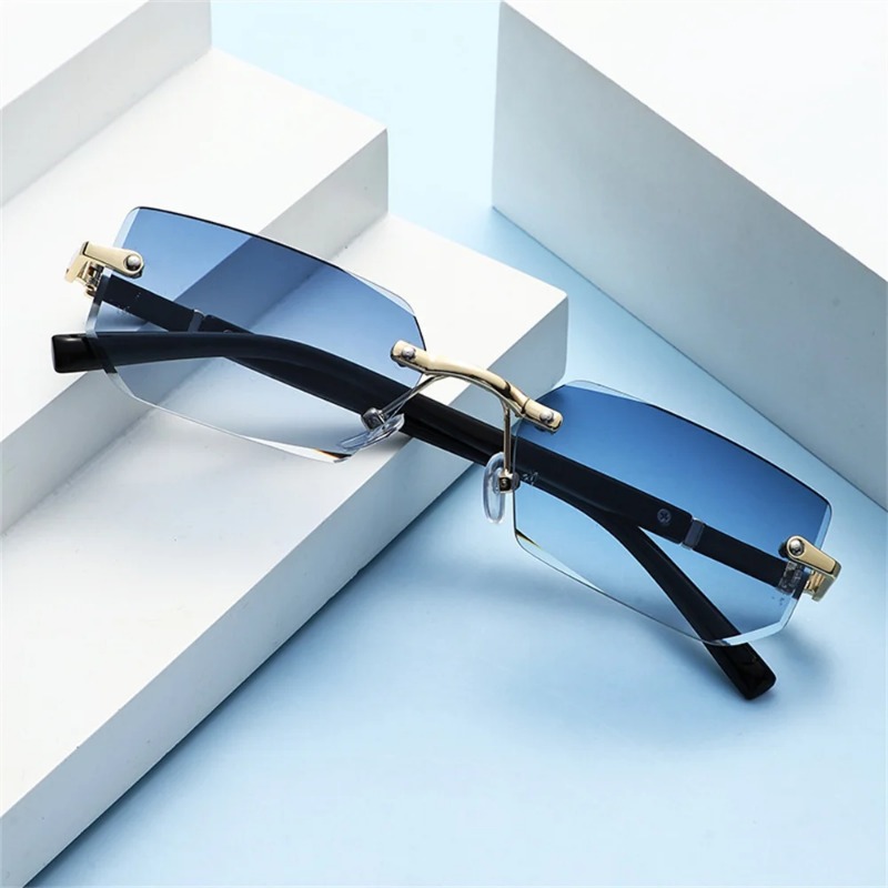 Trendy Rimless Sunglasses for  - огляд і ціна Designer Sunglasses
